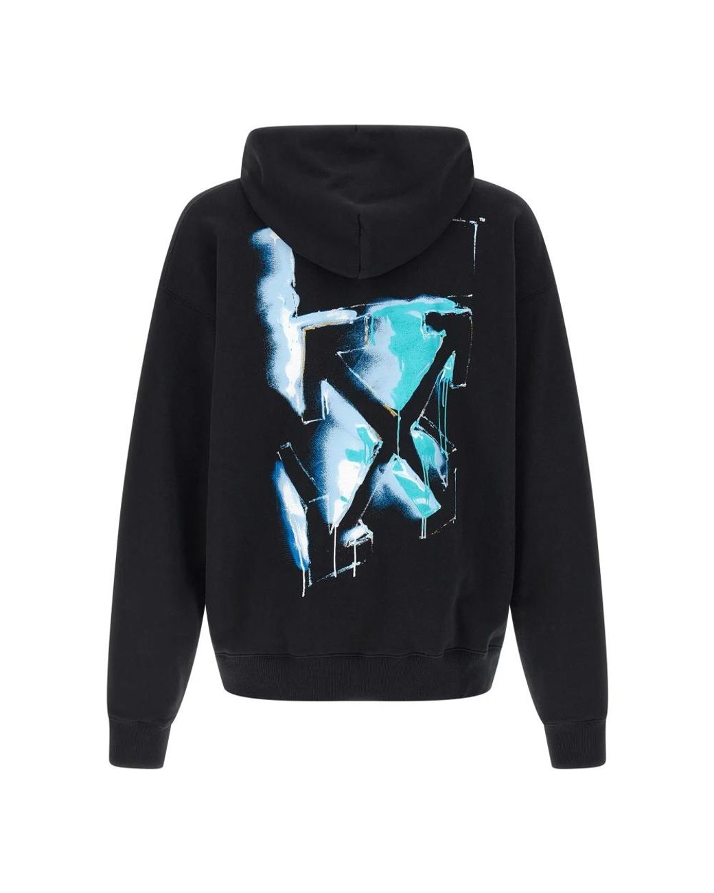 Off-White c/o Virgil Abloh Blue Hoodies for men