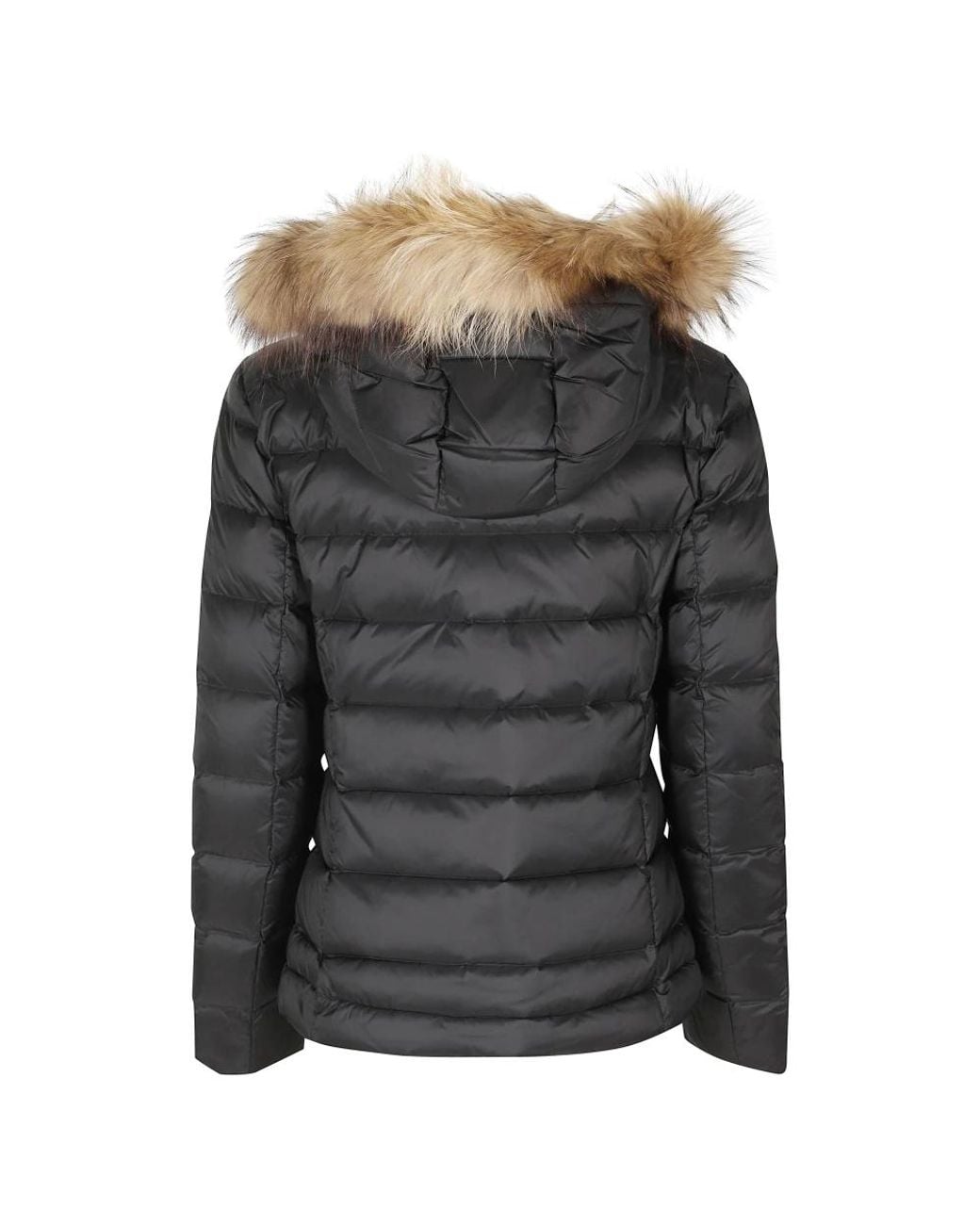 Down Jackets Blauer de color Black