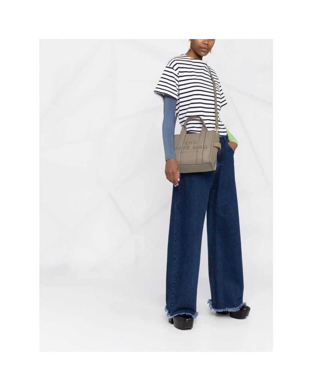 Marc Jacobs Gray Shopping Bags
