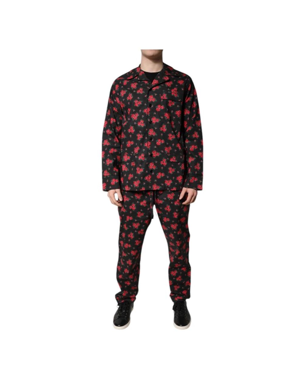 Pyjamas di Dolce & Gabbana in Red da Uomo