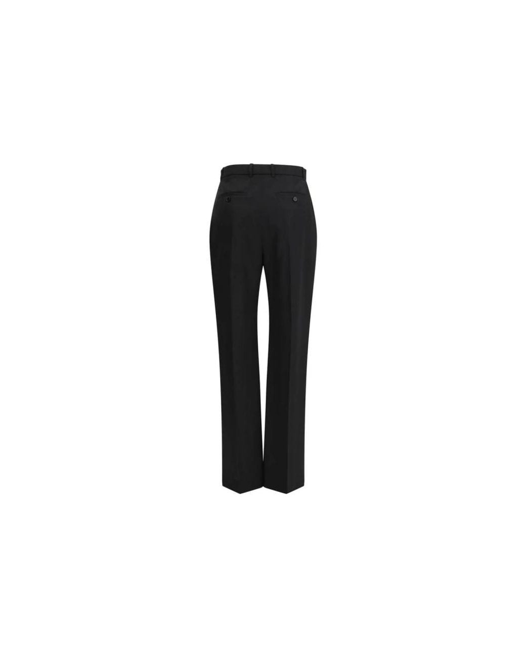 McQueen Black Wide Trousers