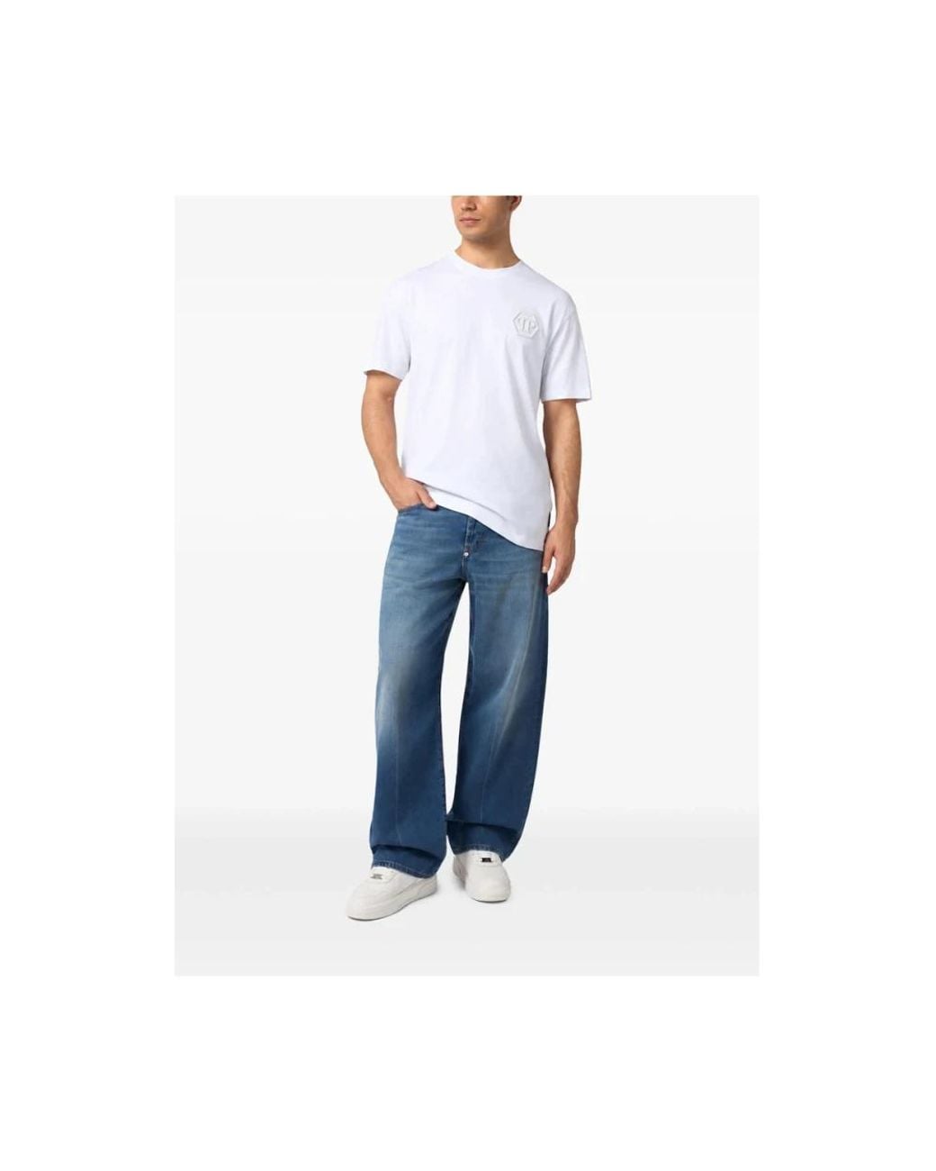 Philipp Plein White T-Shirts for men