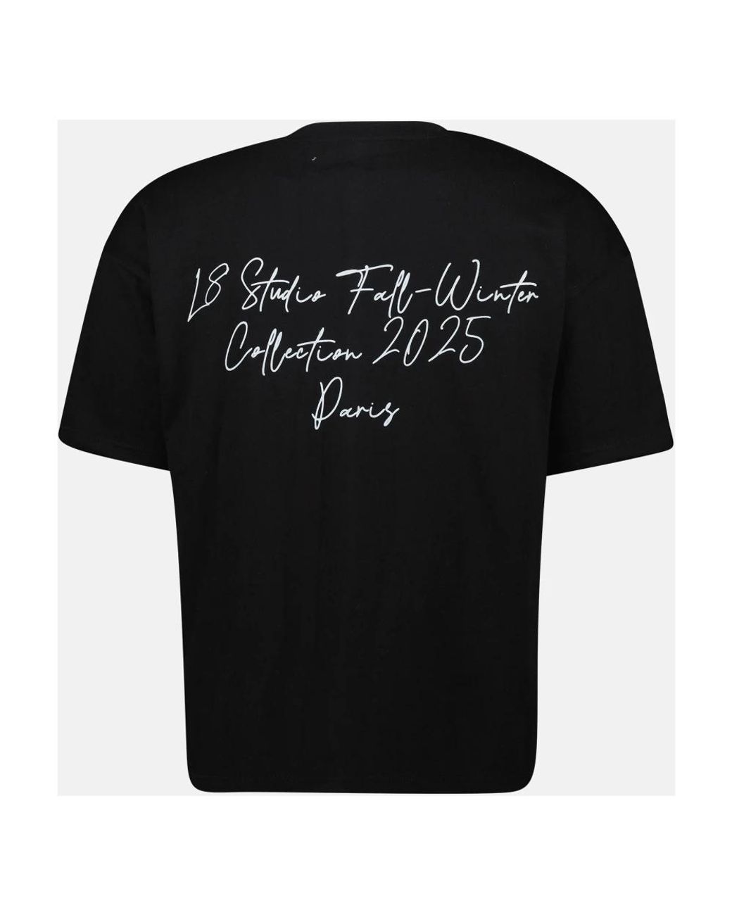 L8 Studio Black T-Shirts for men
