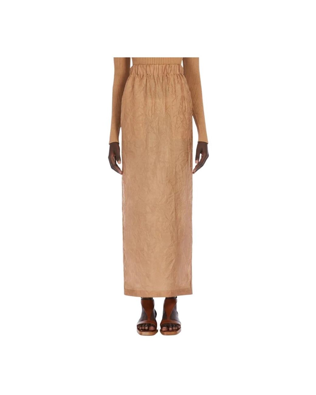 Max Mara Natural Maxi Skirts