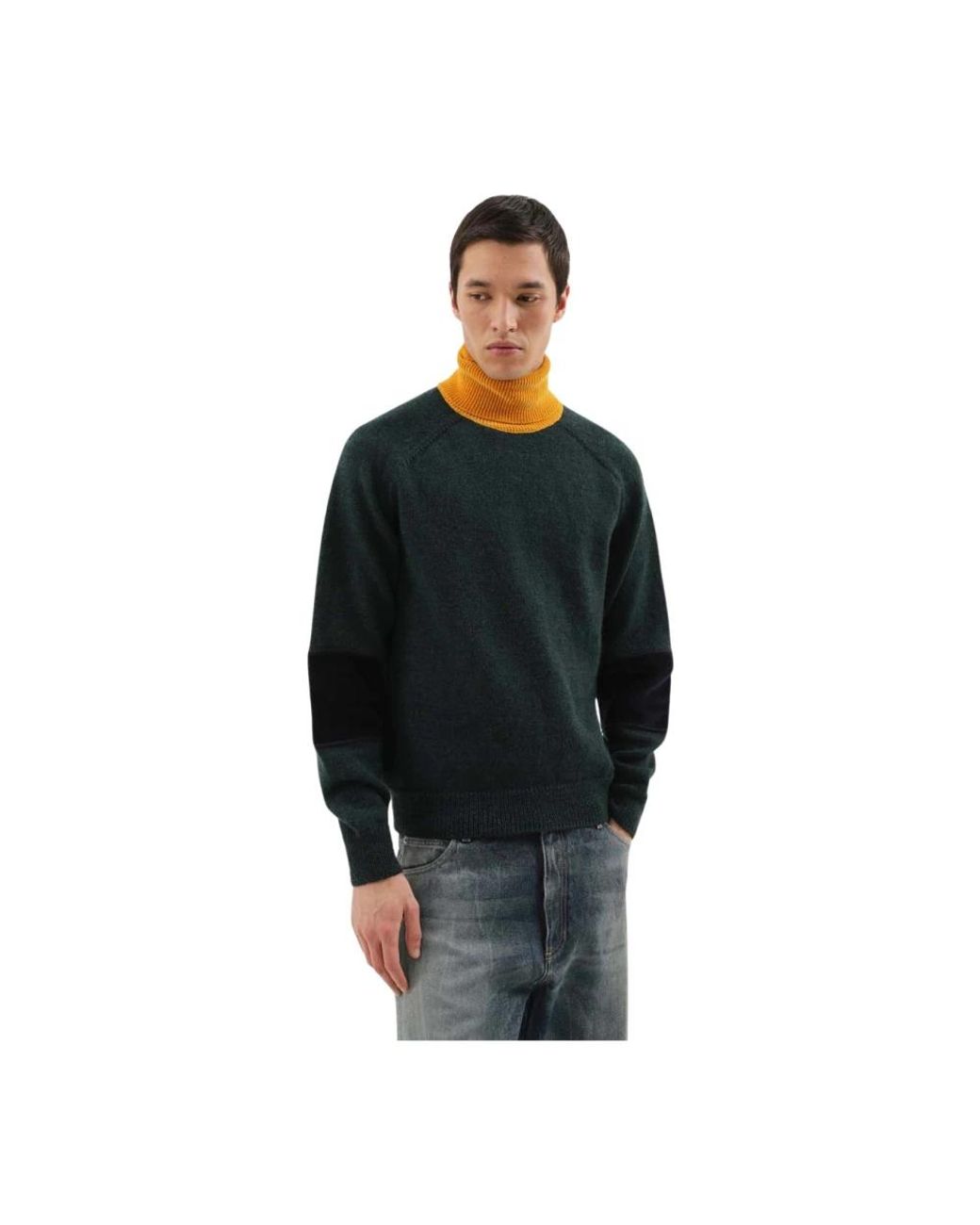 1989 STUDIO Black Turtlenecks for men