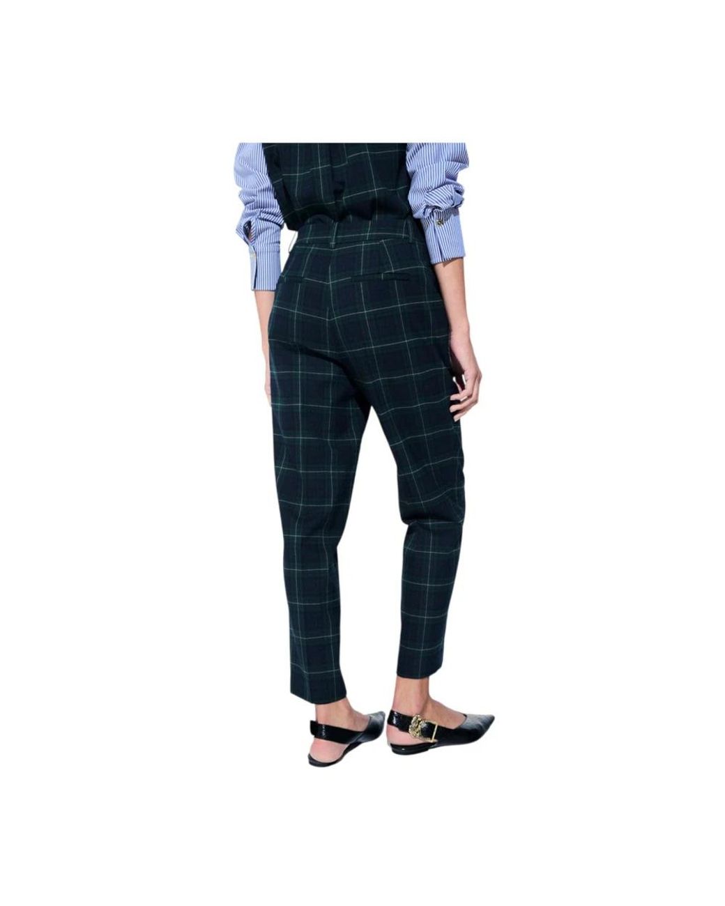 Lola Casademunt Blue Slim-Fit Trousers