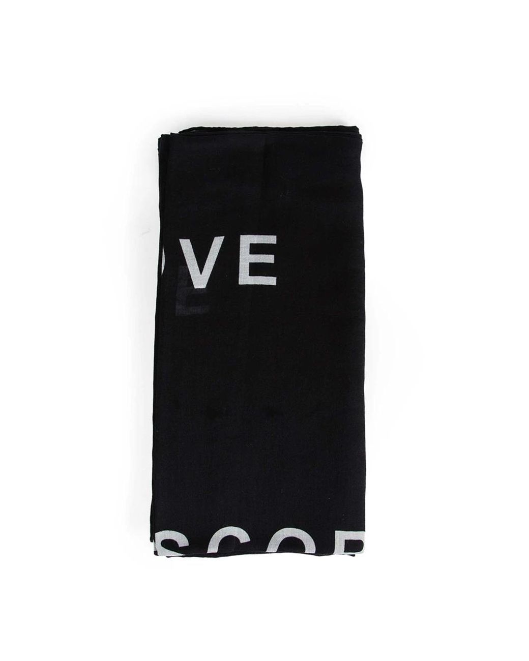Rick Owens Black Scarves for men