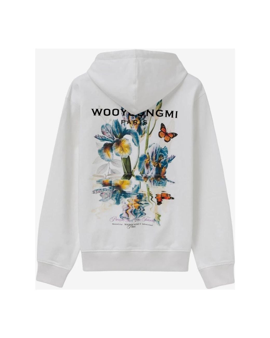 Wooyoungmi White Hoodies for men