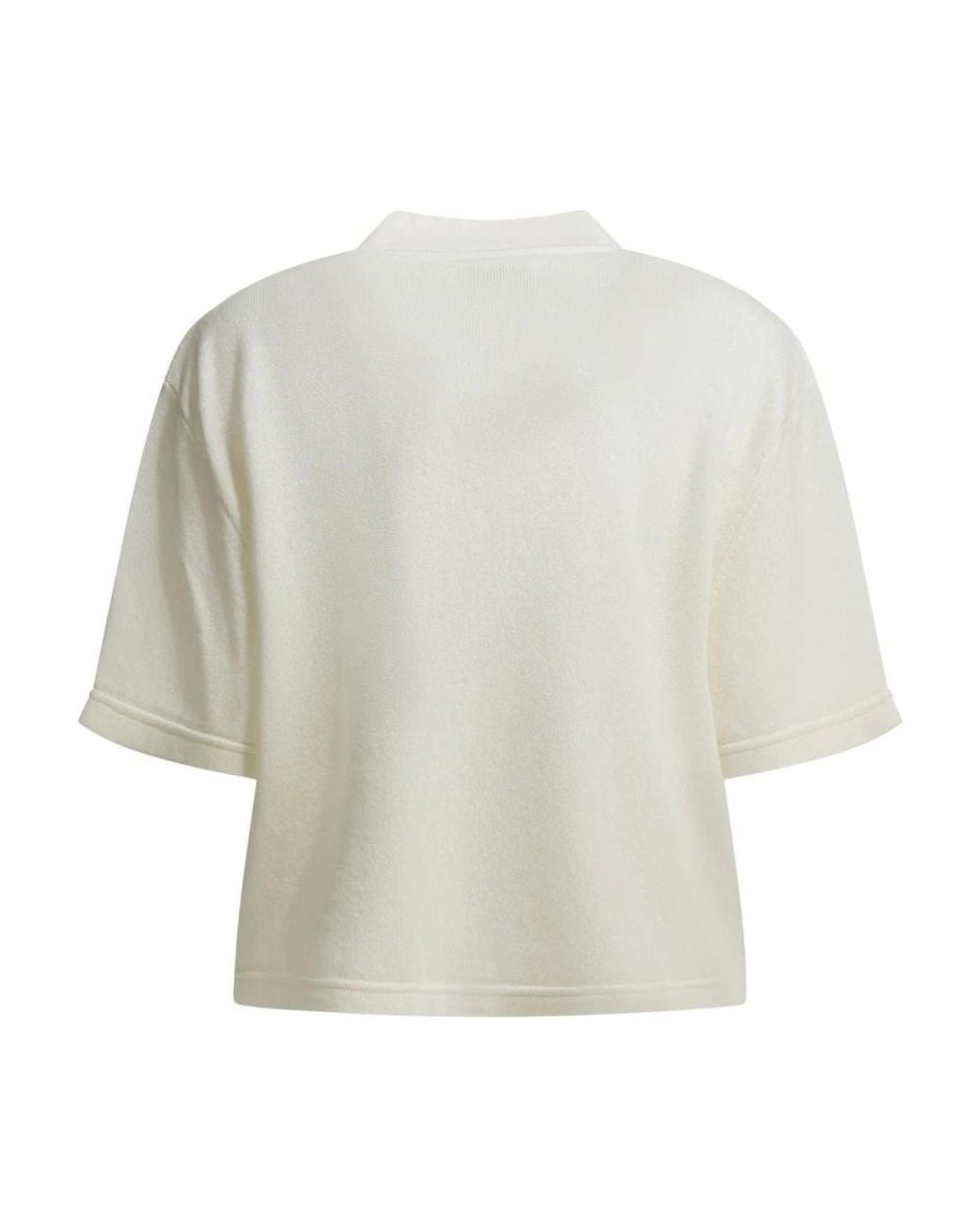 Sa Su Phi White Cashmere Knitwear