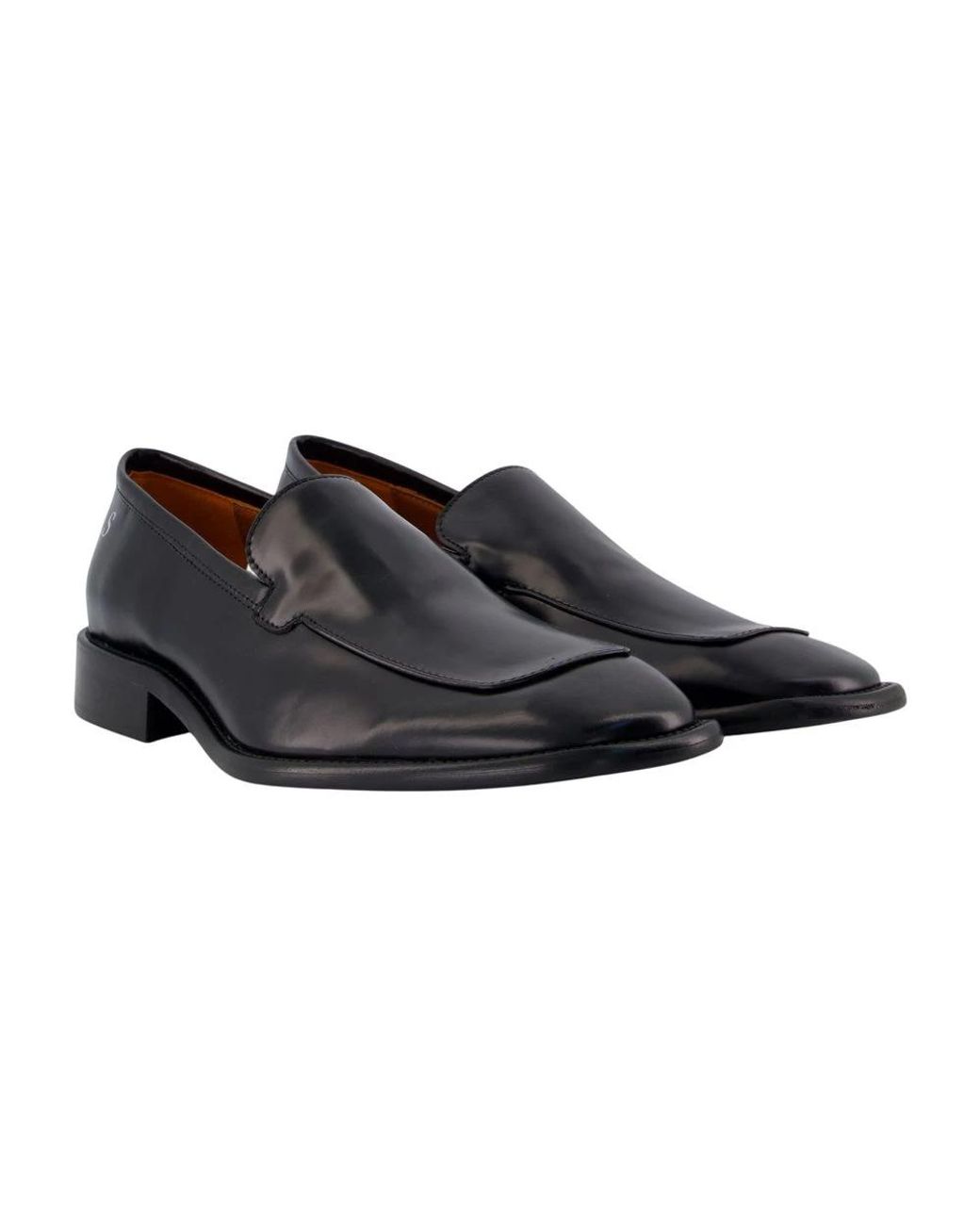 Acne Loafer Aus Leder in Black für Herren