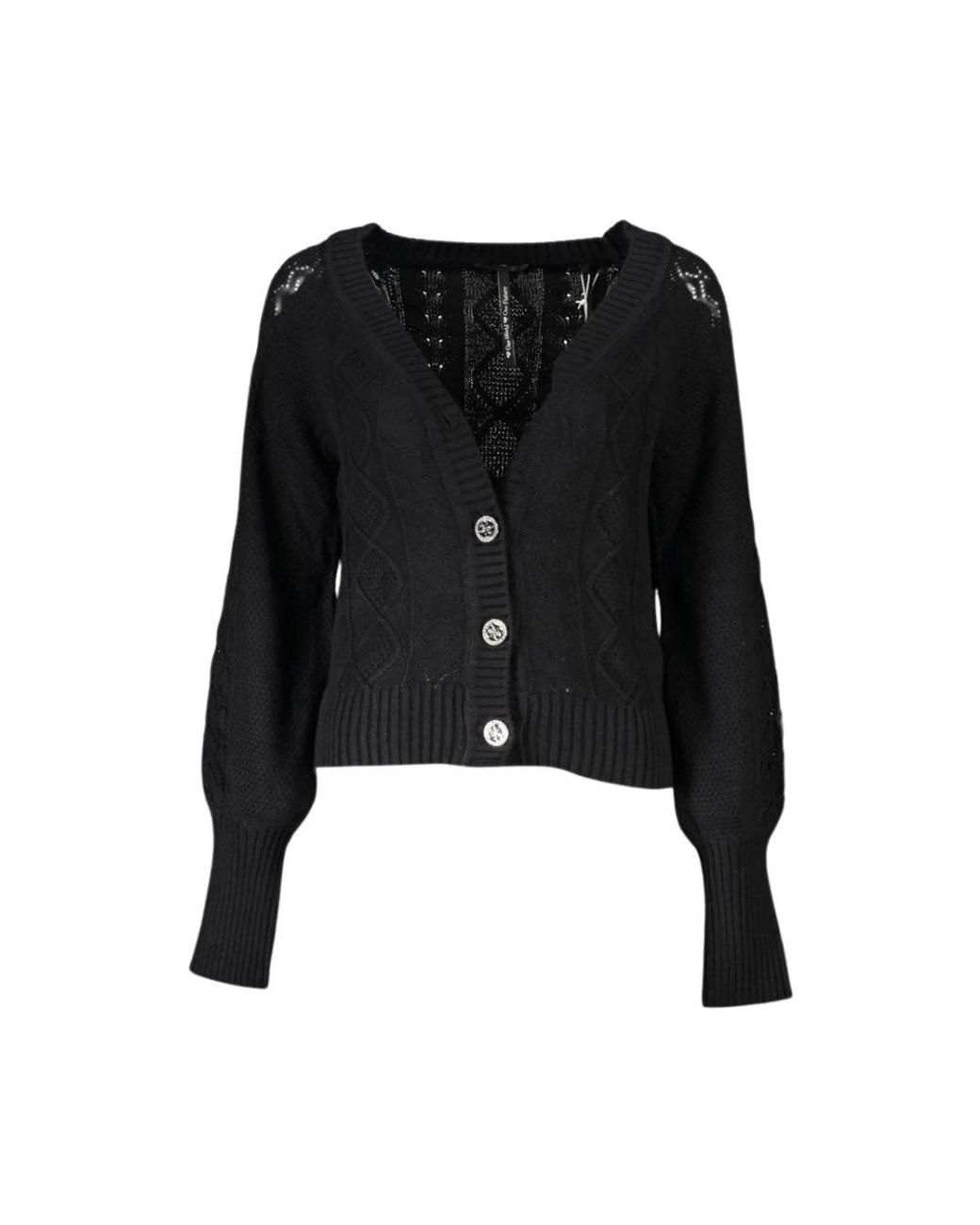 Guess Cardigans in Black Lyst