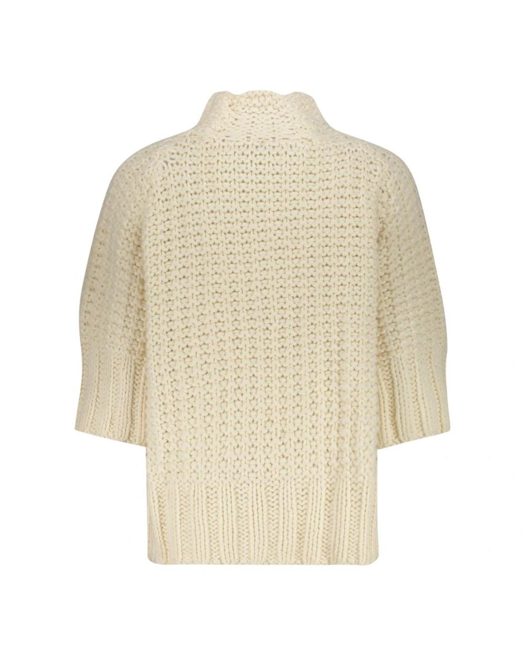 Lorena Antoniazzi Natural Turtlenecks