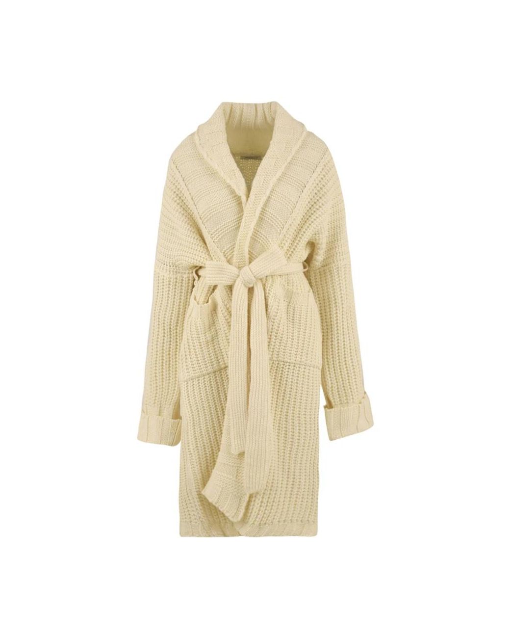 hinnominate Witte Cardigan Sweaters in het Natural
