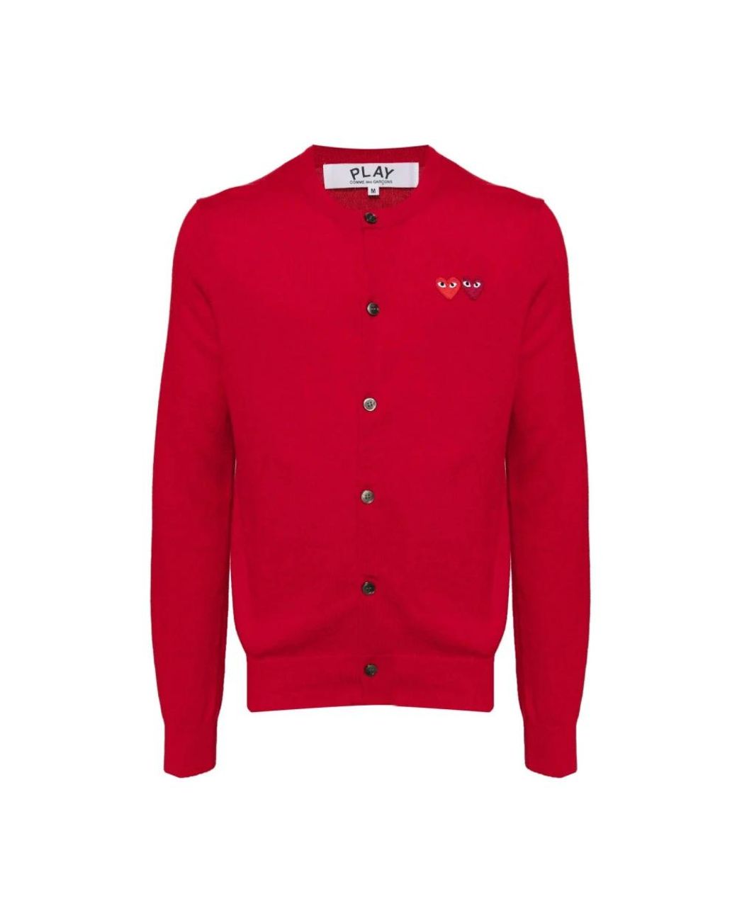COMME DES GARÇONS PLAY Play Sweaters in het Red