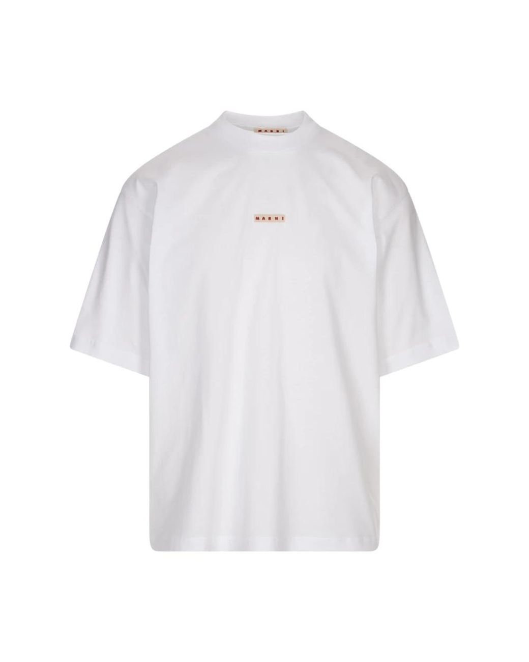 Marni Tops ,Wit ,Witte T-Shirts En Polos in het White voor heren