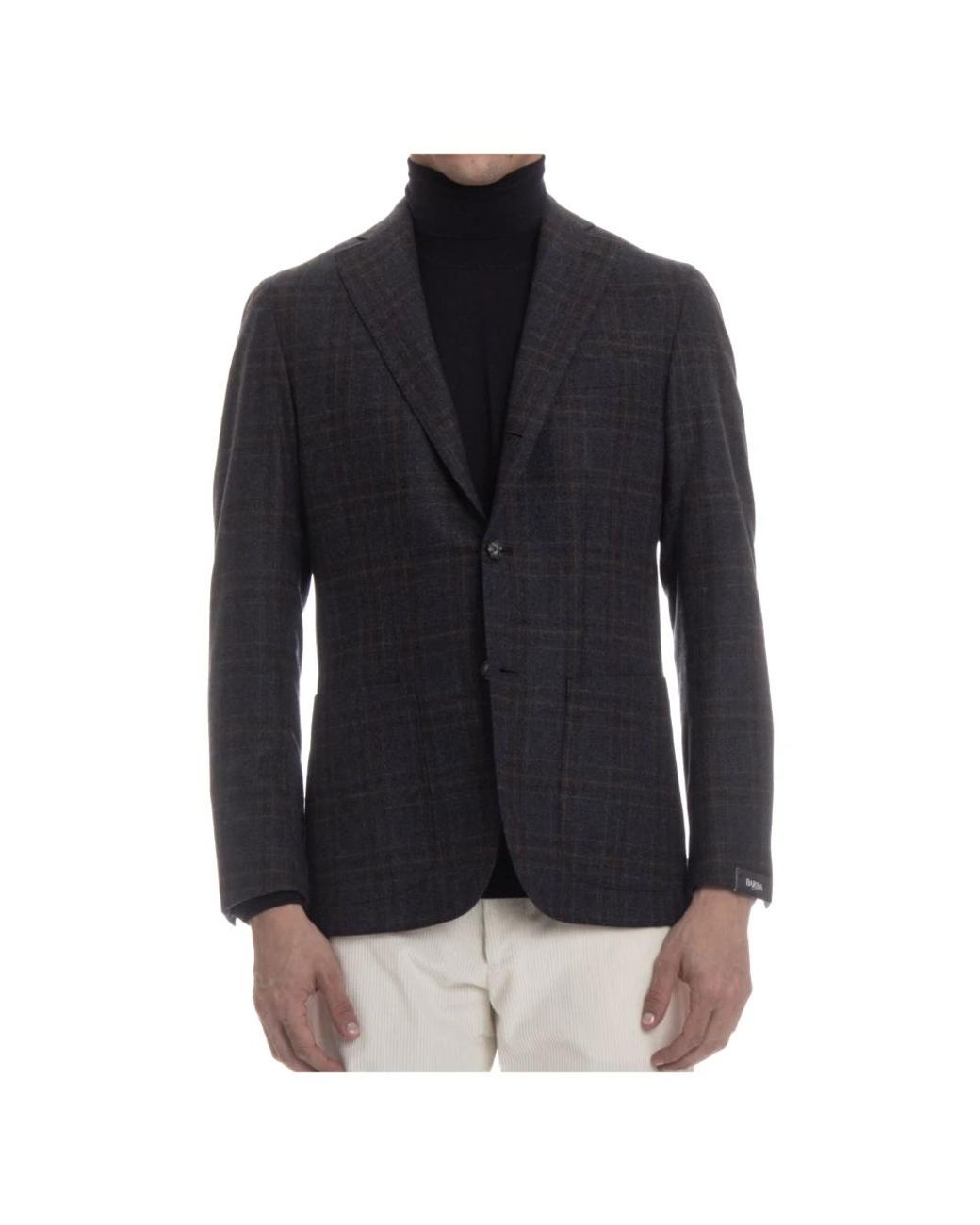 Barba Napoli Blue Blazers for men
