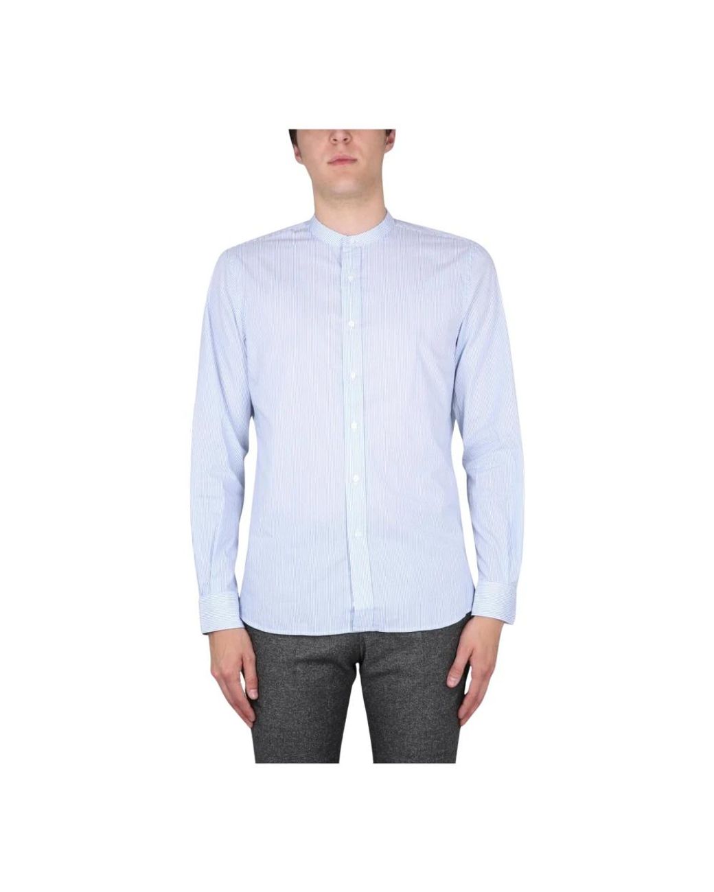 Aspesi Blue Casual Shirts for men