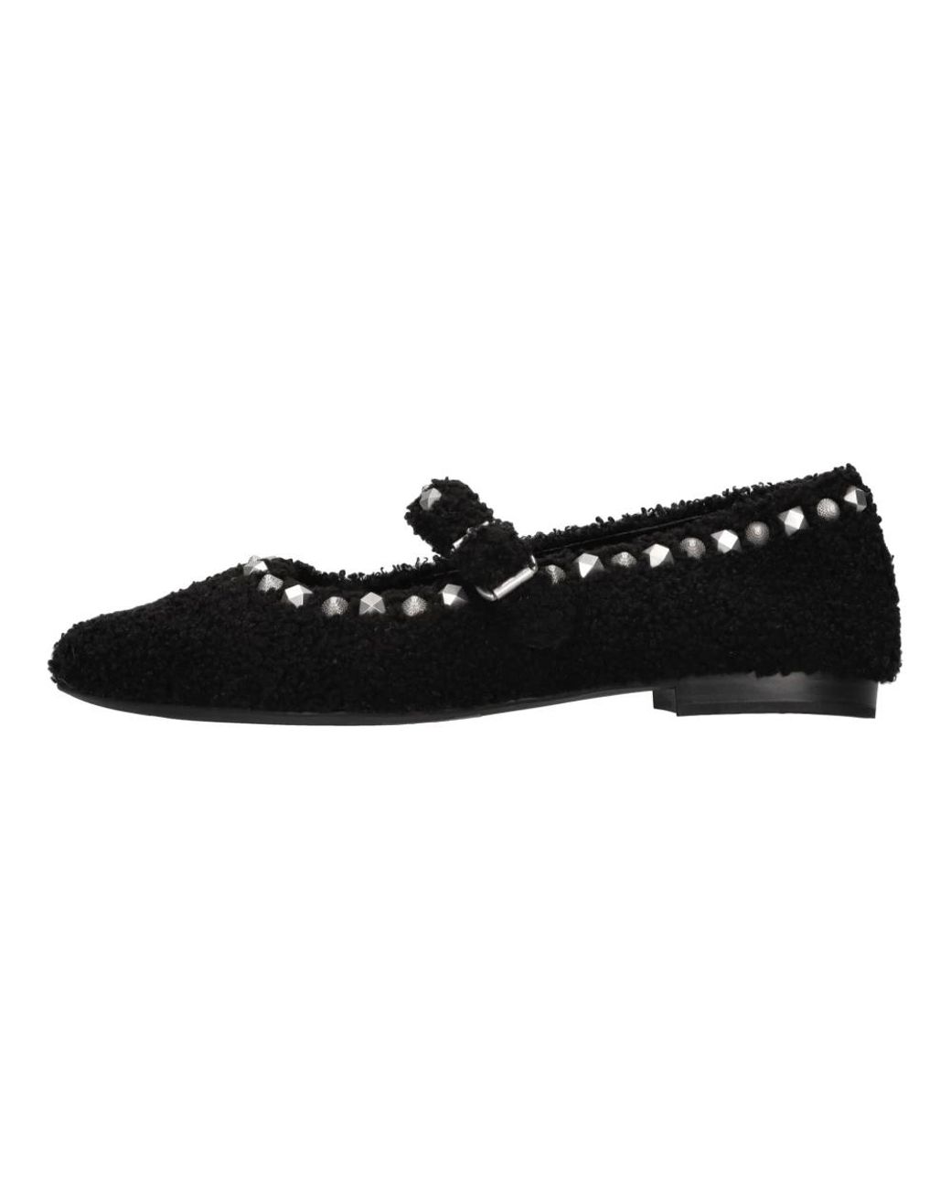 Ash Black Ballerina Shoes