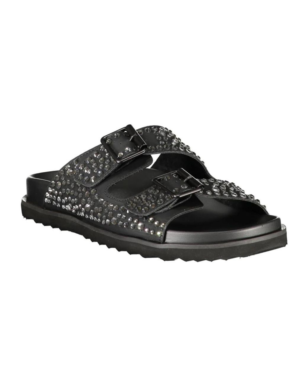 Laura Biagiotti Black Sliders
