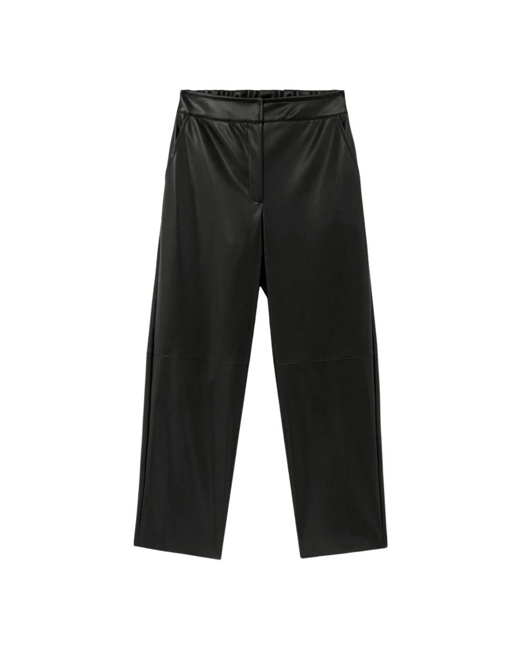 Leather Trousers Alpha Studio de color Black