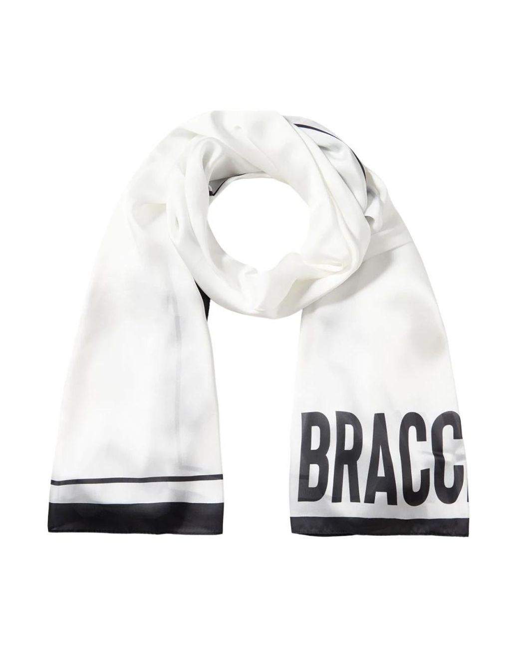 Braccialini White Silk Scarves