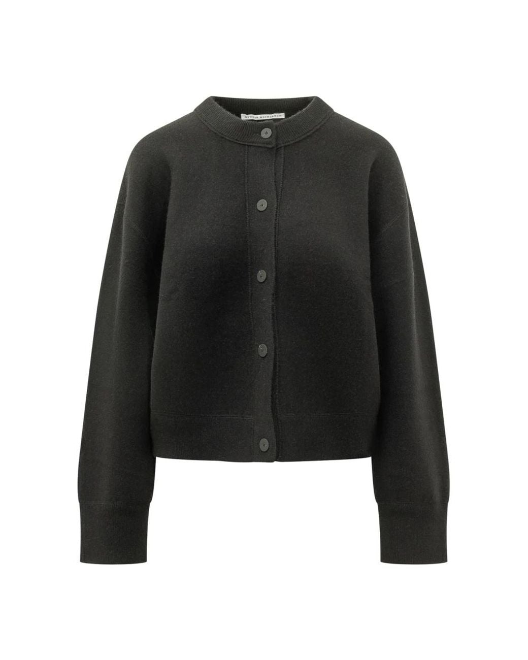 Studio Nicholson Arvine Crewneck Cardigan in het Black