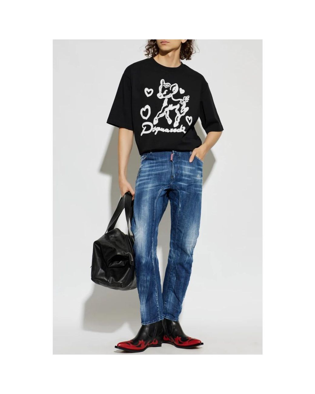 T-Shirts DSquared² de hombre de color Black