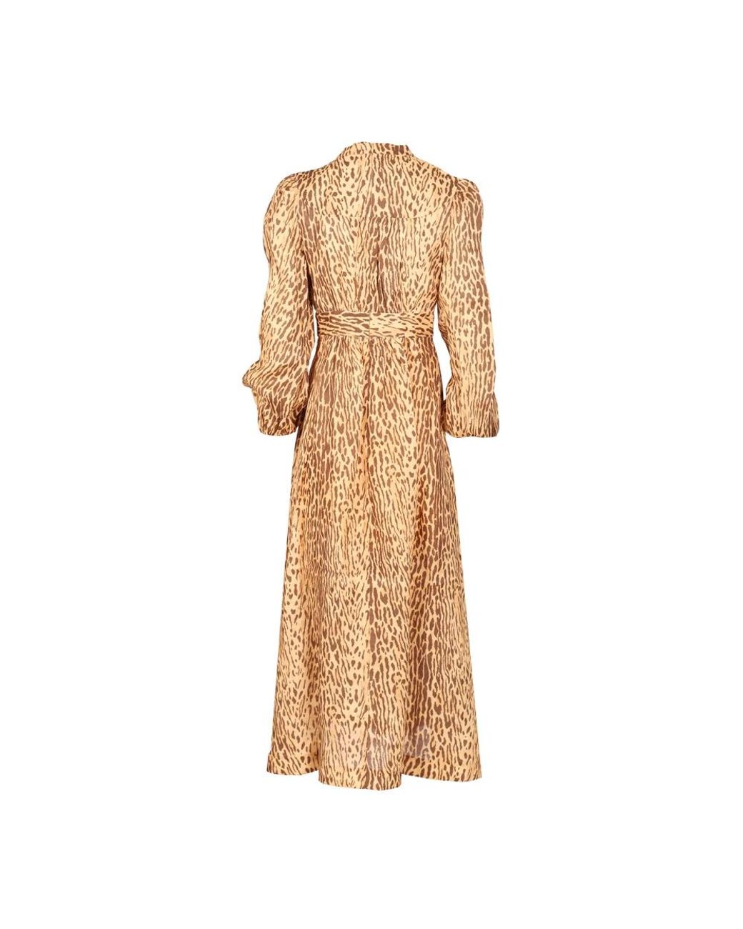 Zimmermann Natural Midi Dresses