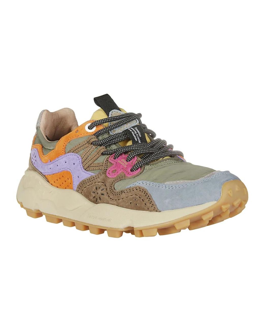 Flower Mountain Natural Sneakers