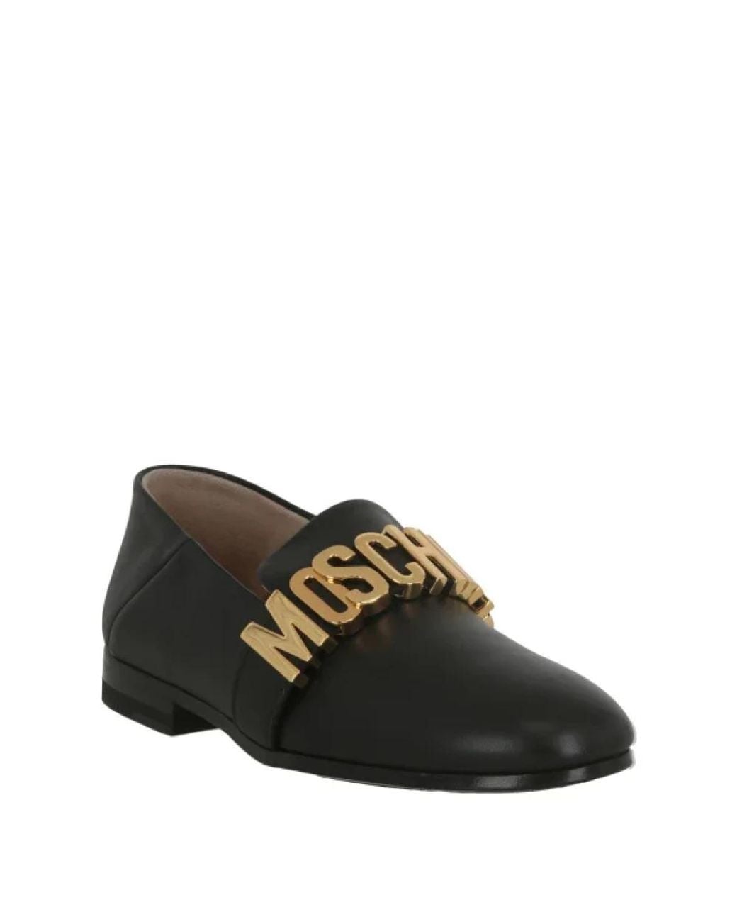 Moschino Black Loafers
