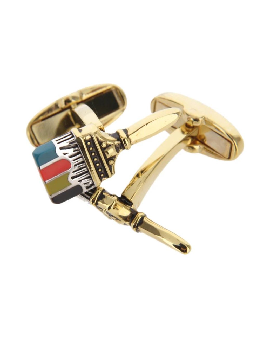 Paul Smith Metallic Clips Bars for men