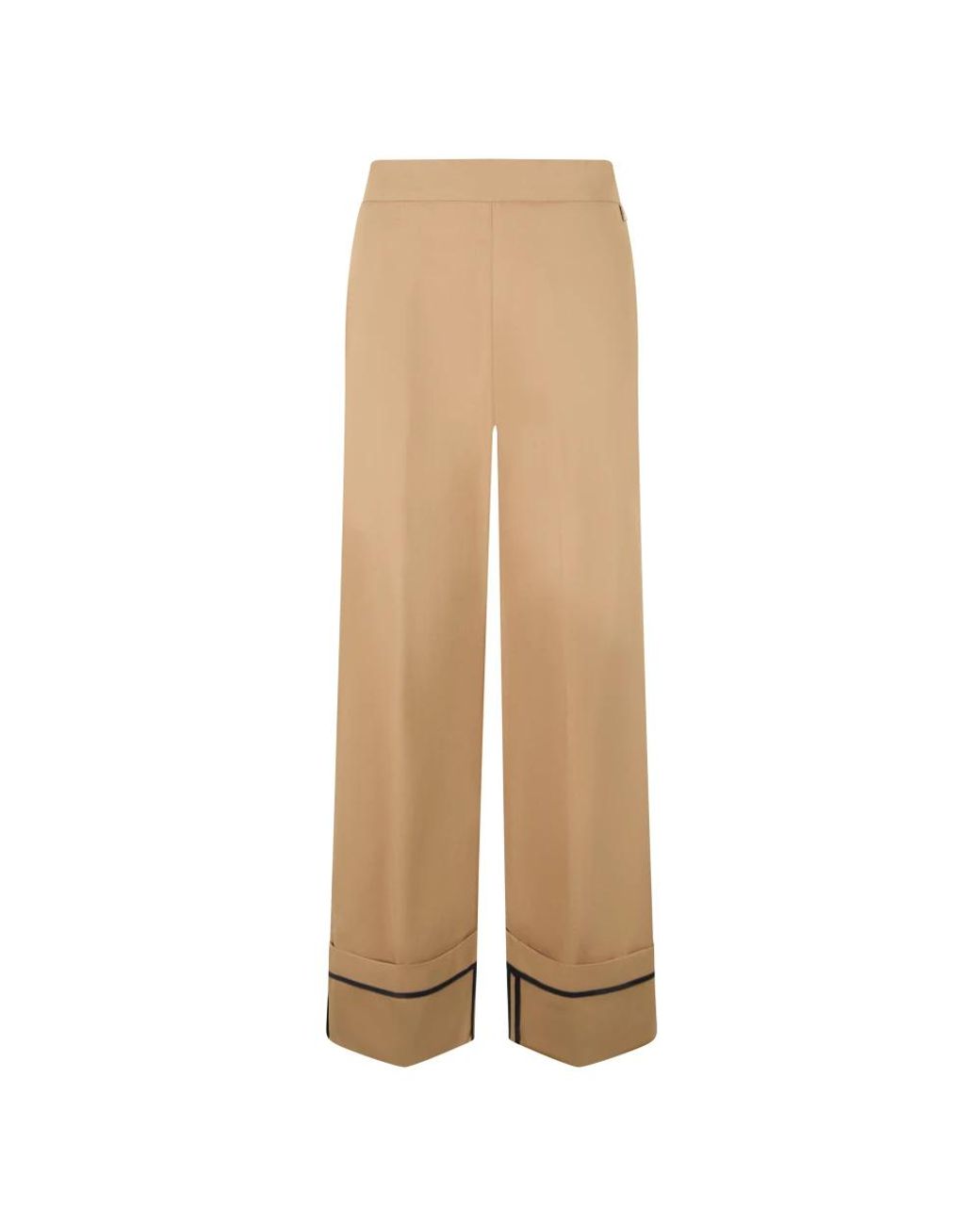 Herno Natural Wide Trousers