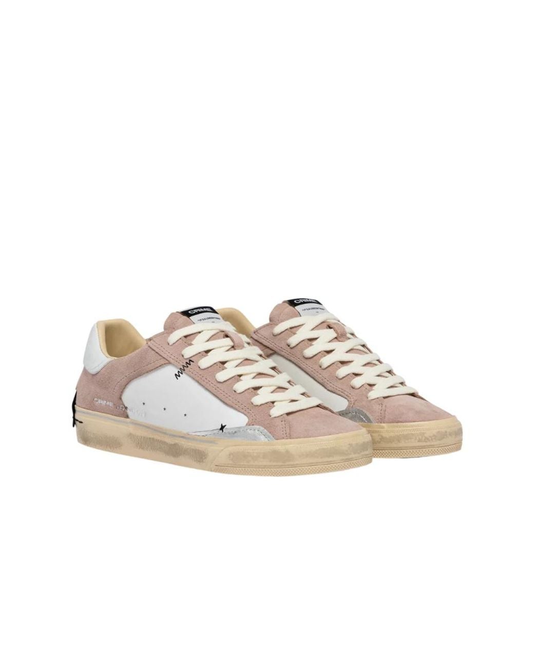 Crime London Pink Sneakers