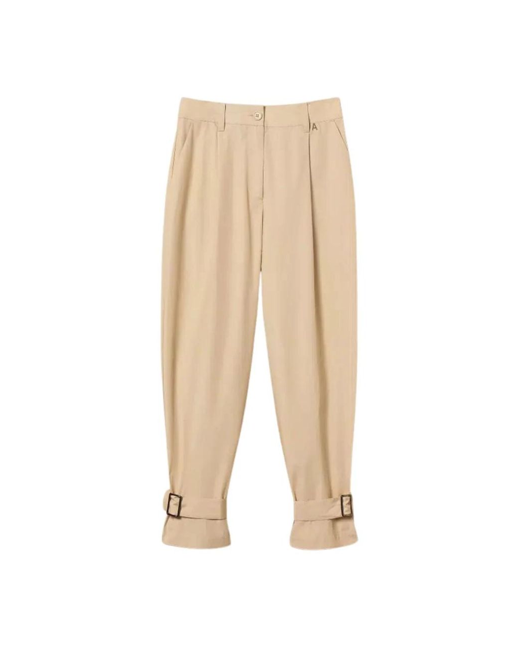 Twinset Natural Tapered Trousers