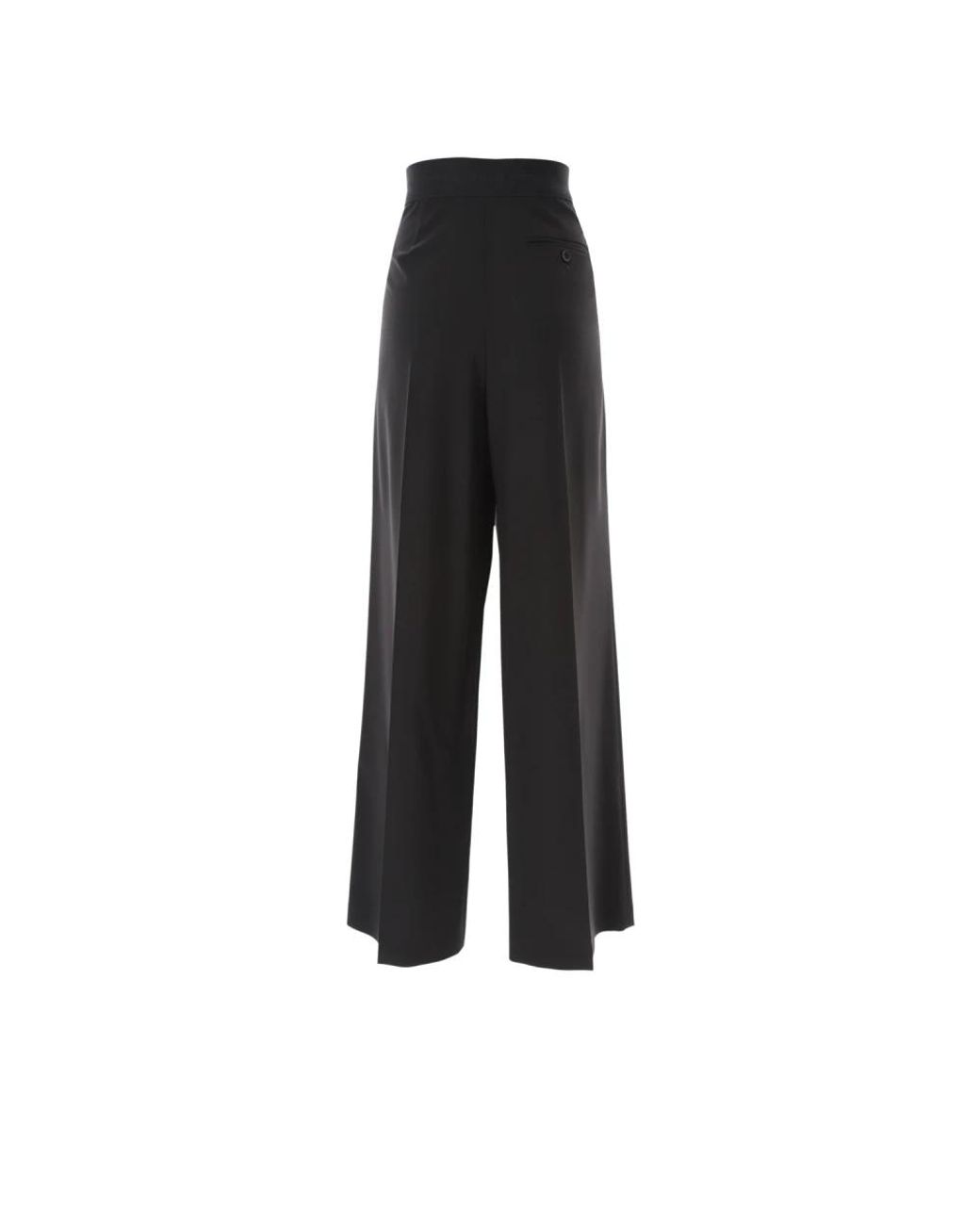 Wide Trousers di MSGM in Black
