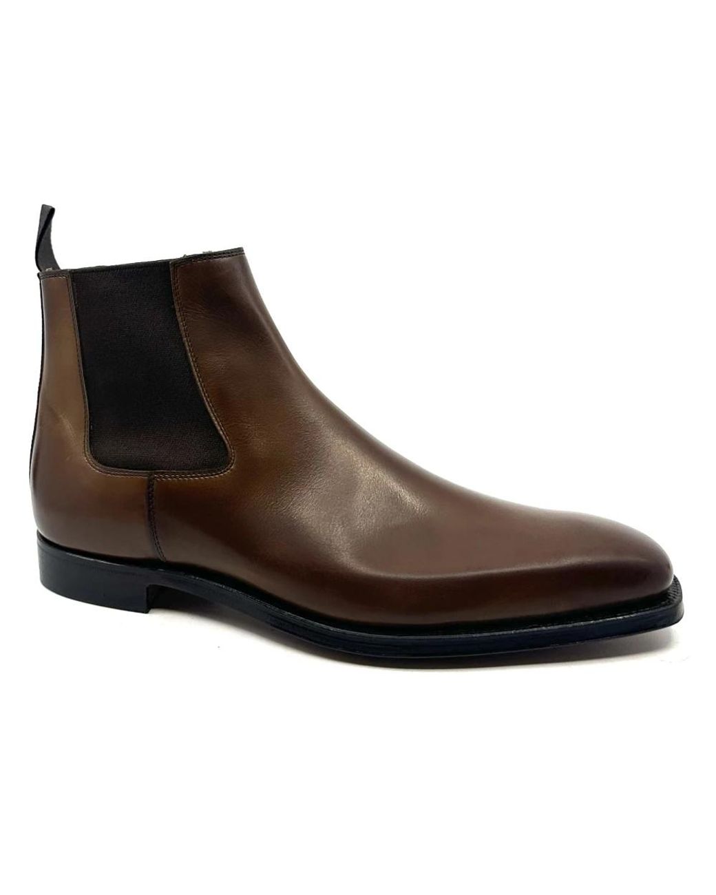 Crockett and Jones Brown Chelsea Boots for men