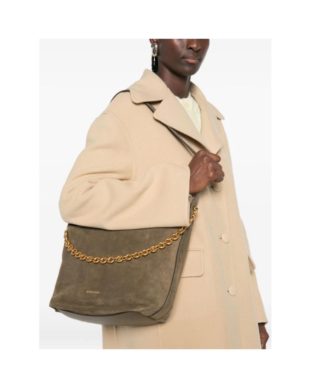Michael Kors Brown Shoulder Bags