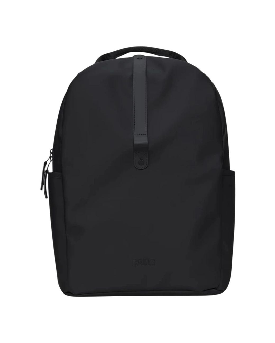 Rains Black Backpacks for men