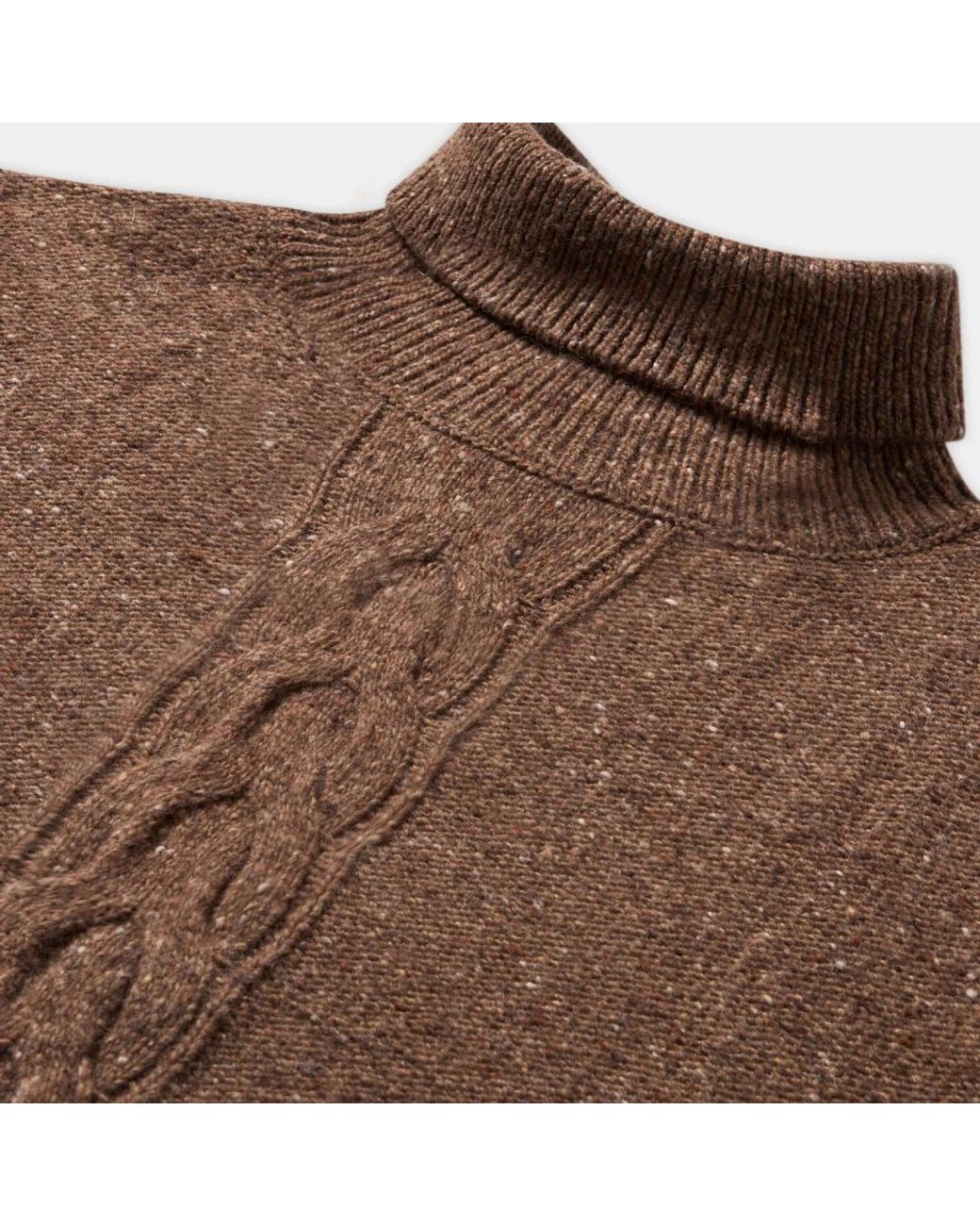 Brooks Brothers Brown Turtlenecks
