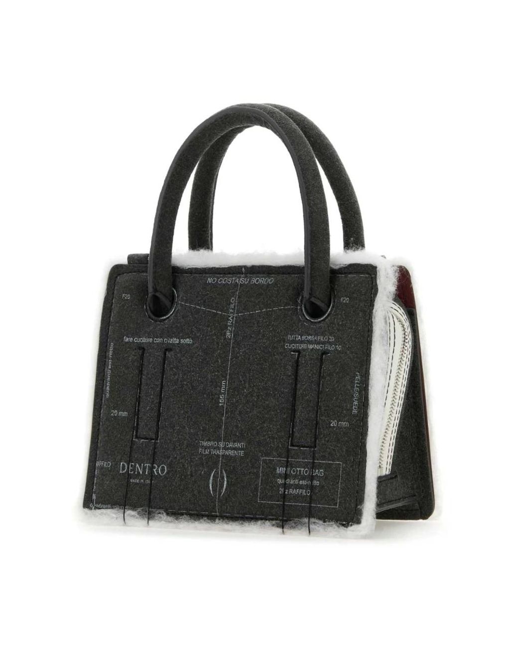 Dentro Black Handbags