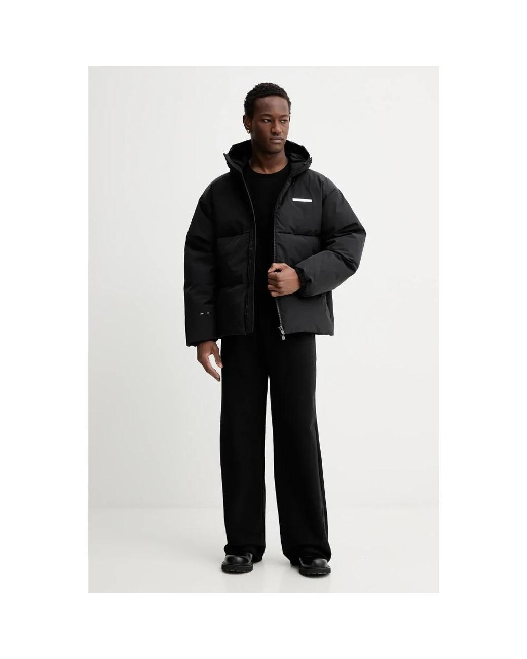Winter Jackets di HELIOT EMIL in Black da Uomo