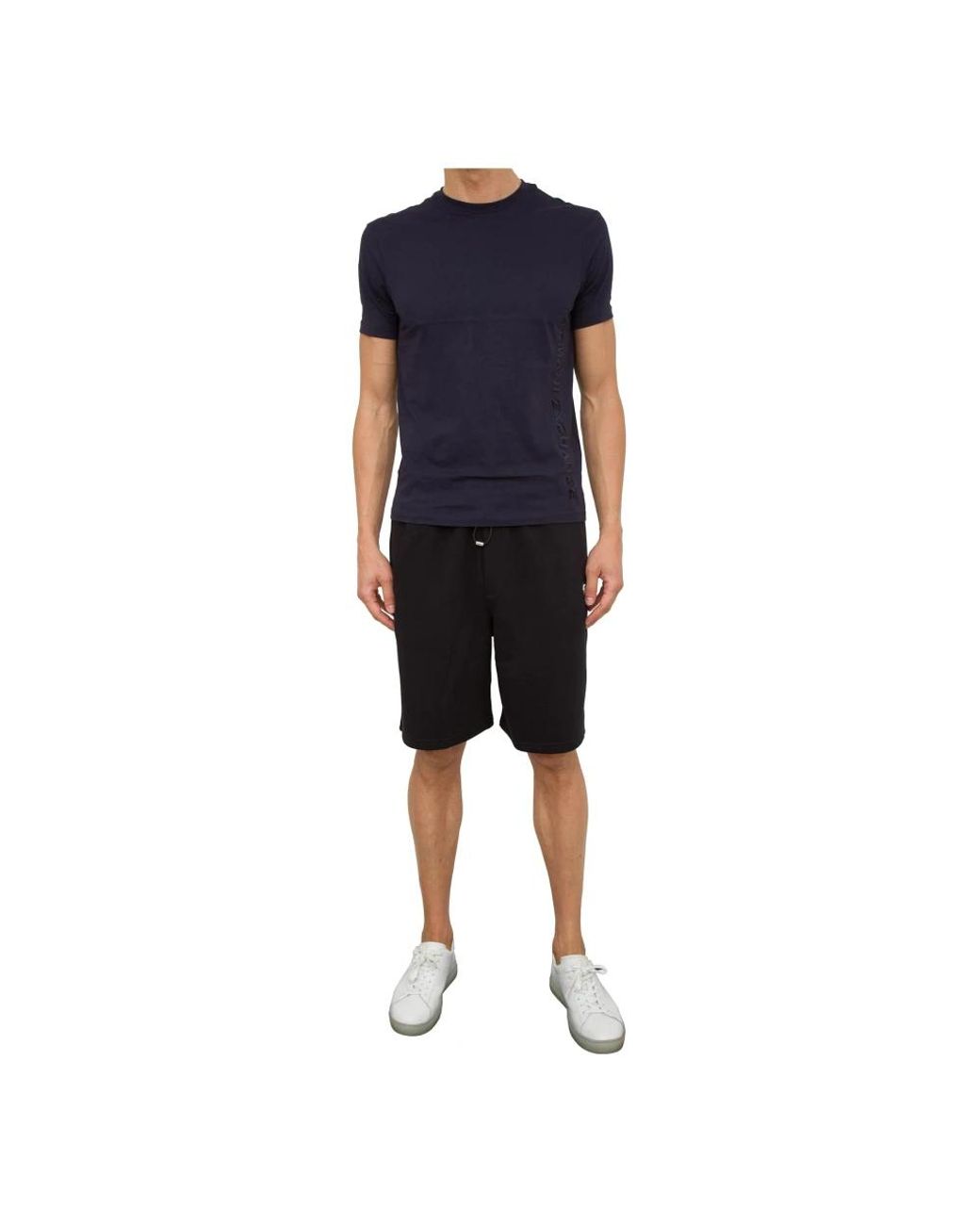 Philipp Plein Black Casual Shorts for men