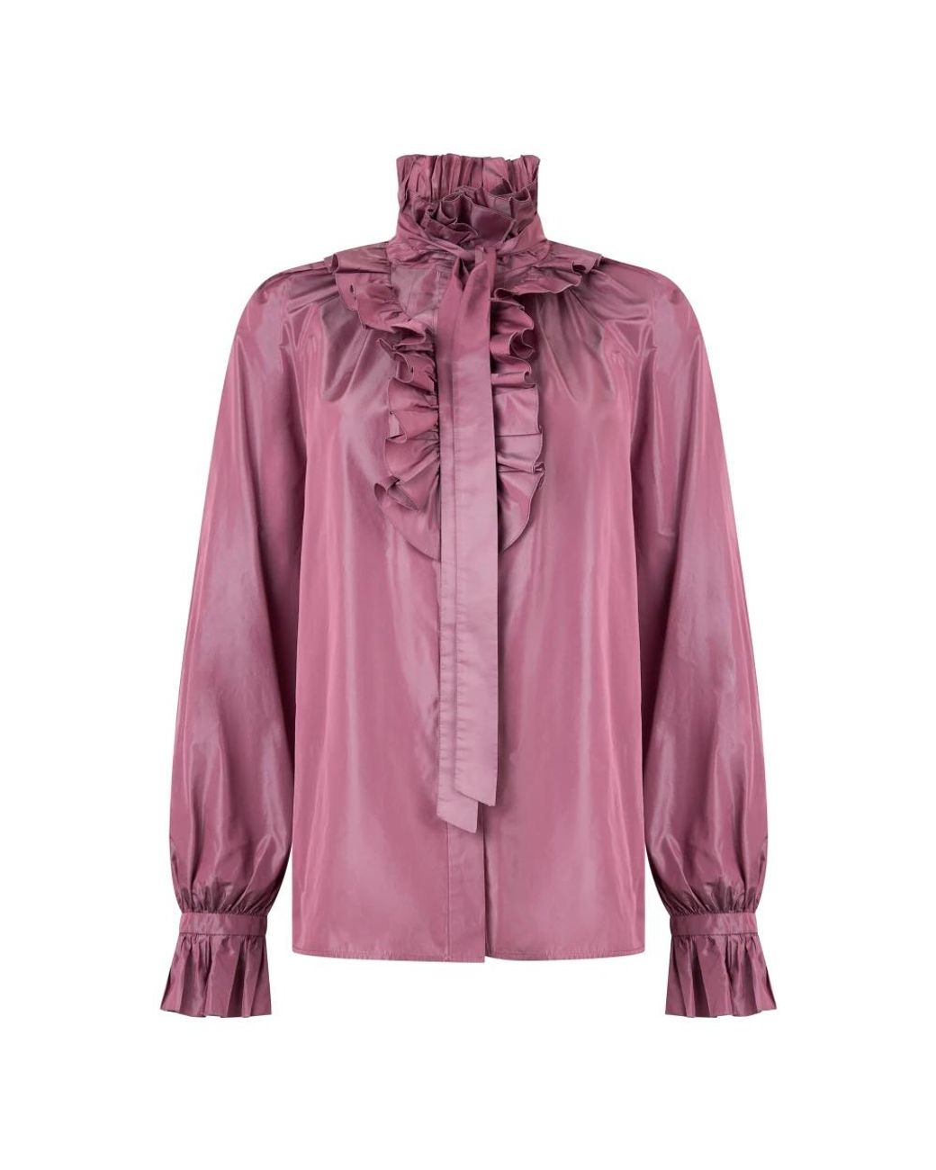 Alberta Ferretti Purple Blouses