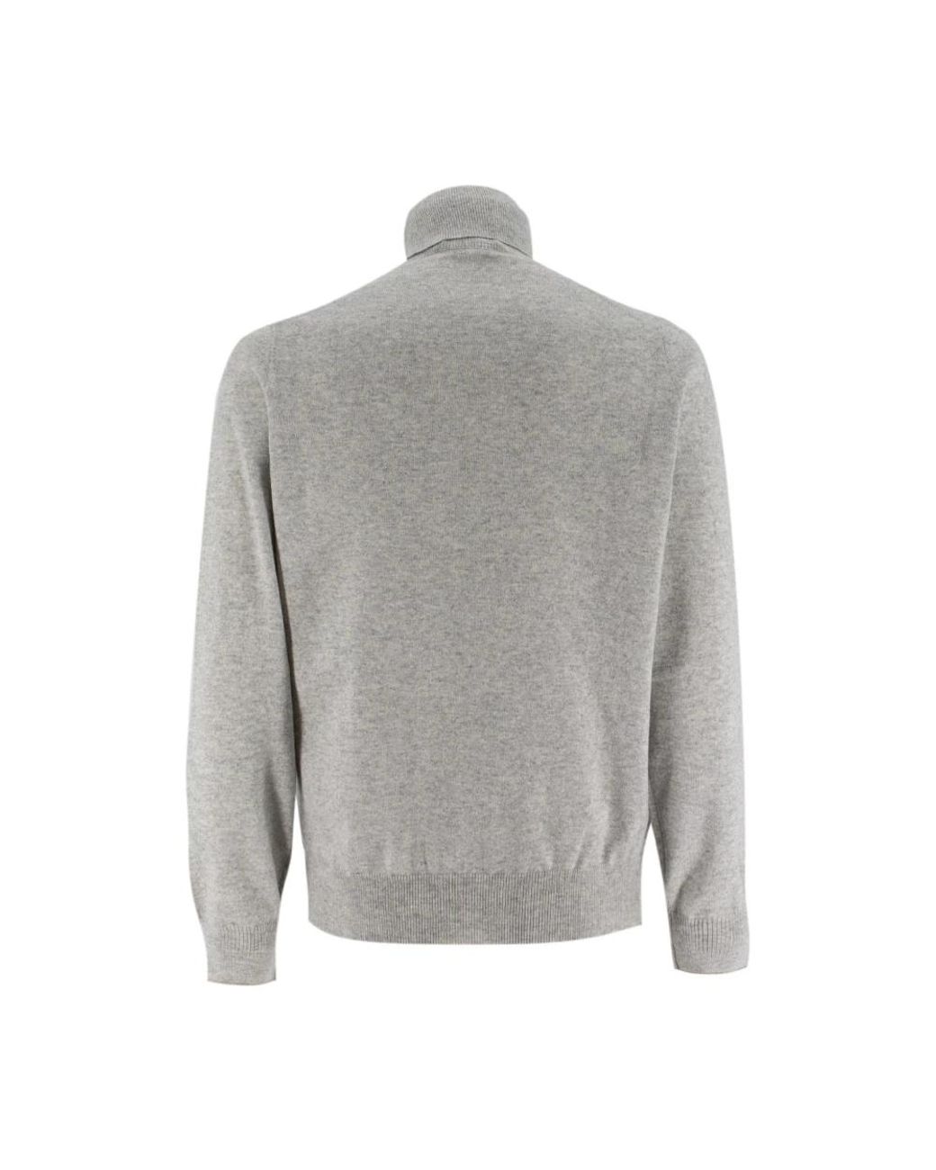 Cashmere Knitwear Brunello Cucinelli de hombre de color Gray