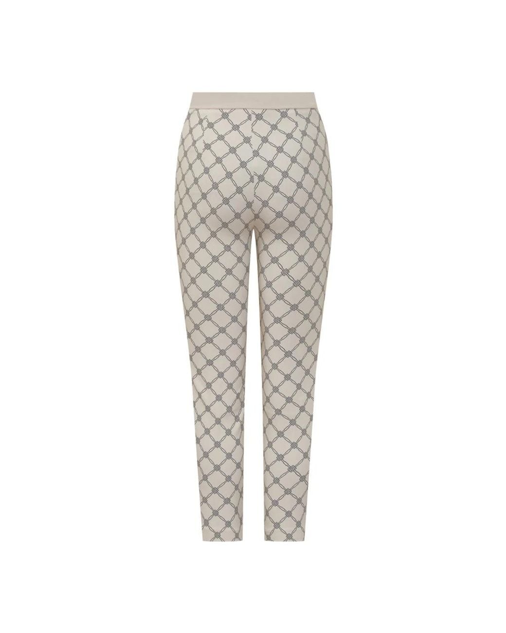 Elisabetta Franchi Gray Cropped Trousers