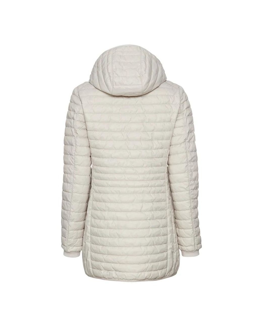 Camel Active Gray Recycelte Polyamid Steppjacke