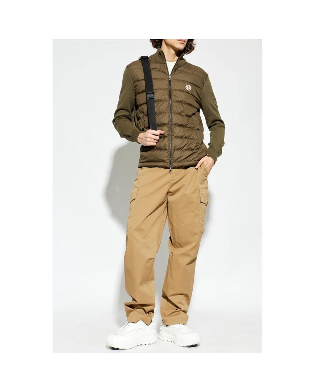 Moncler Green Cardigans for men