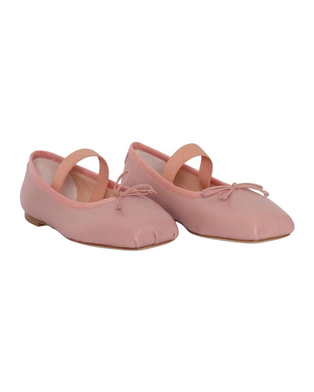 Dolce & Gabbana Pink Ballerina Shoes