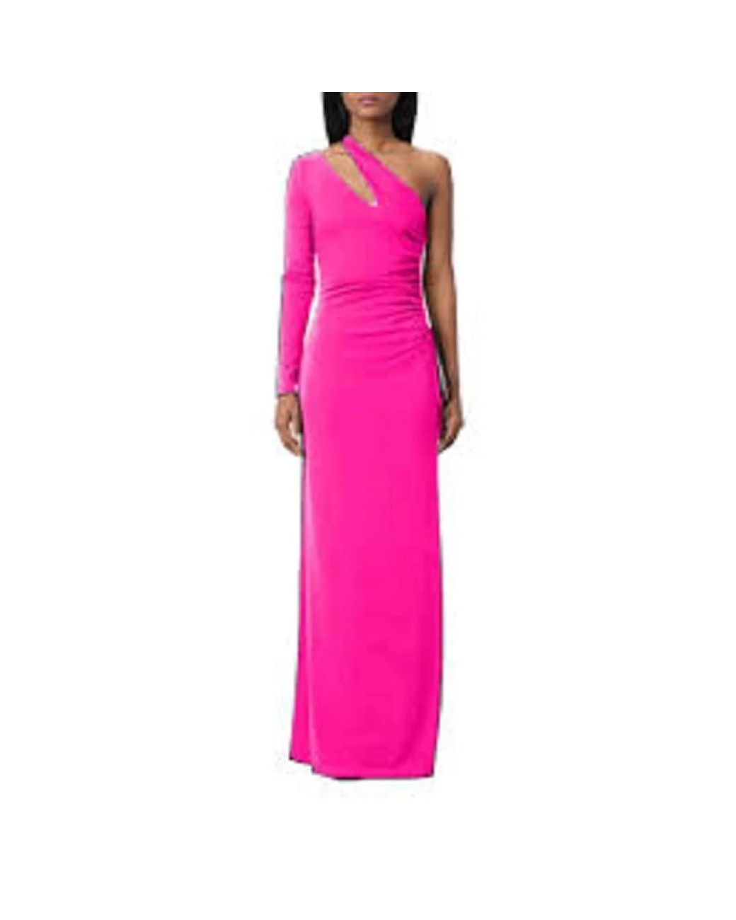 open lace back dress Roberto Cavalli S/S 2002 Pink floral print bias-cut silk cocktail dres main image 0