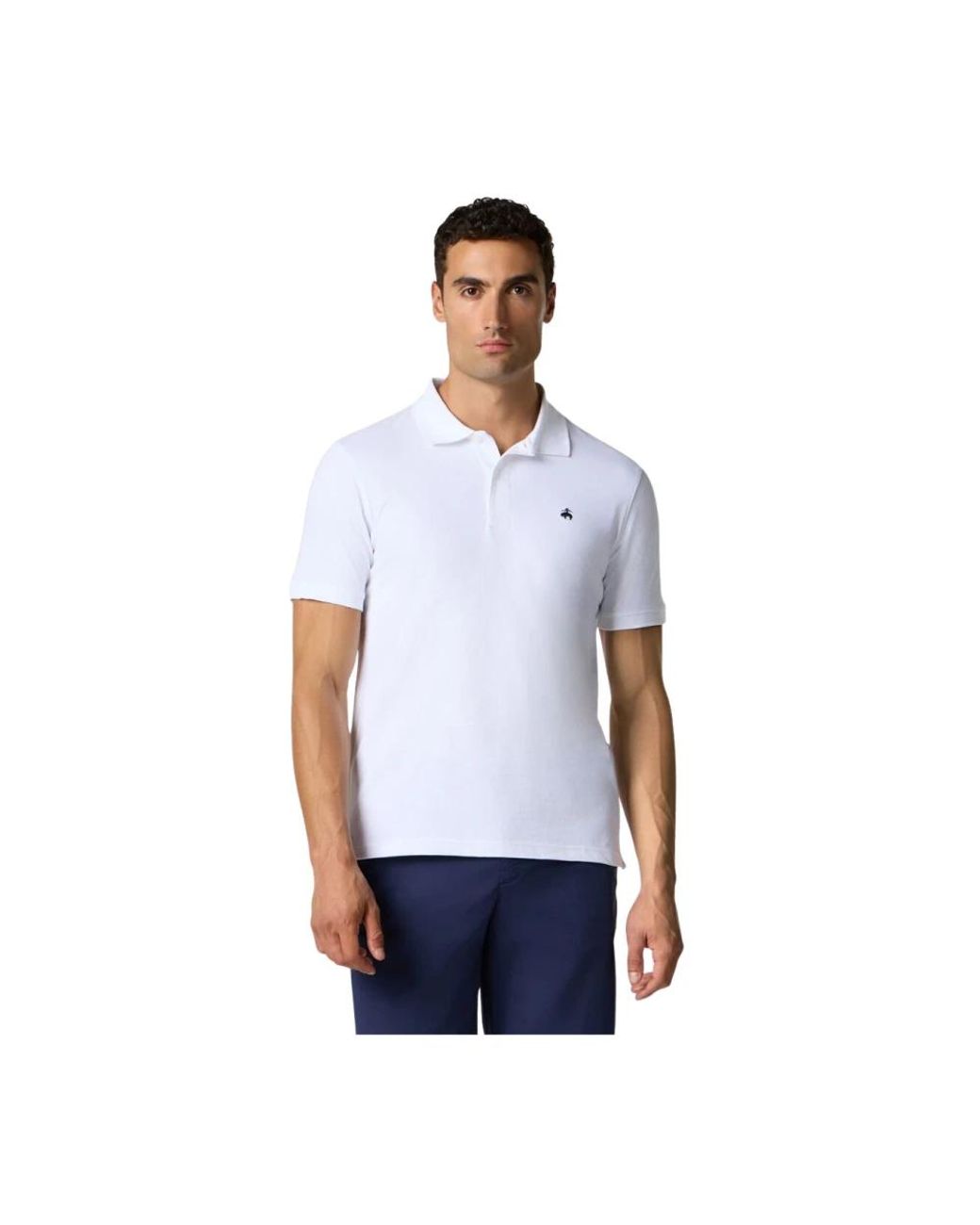 Brooks Brothers White Polo Shirts for men